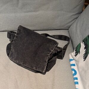 Zara Retro Denim Crossbody bag